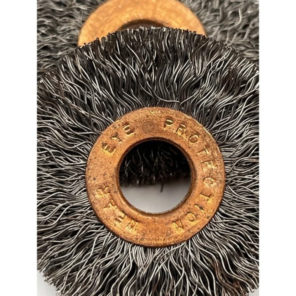 Lot of‎ Crimped Wheel Brushes Rust Removal-14 Pieces total